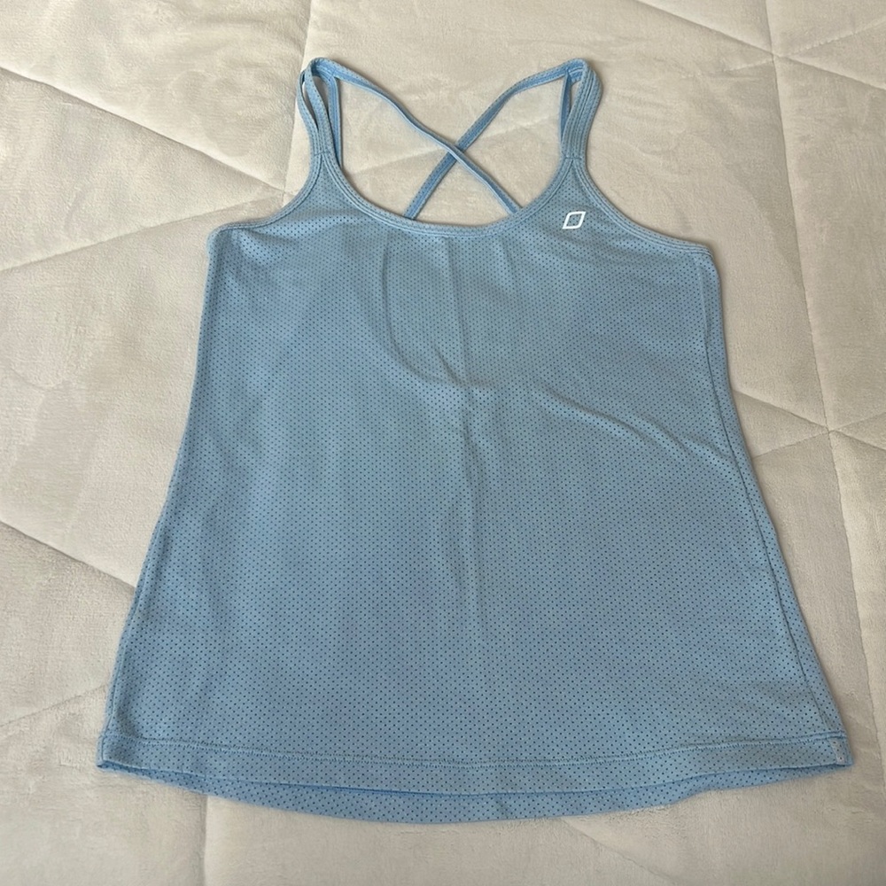 Lorna Jane Tank Top Small Light Sky Blue